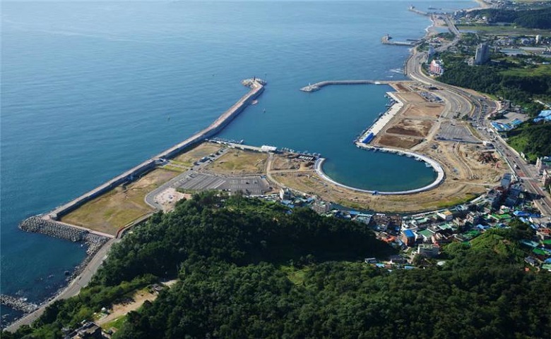 대포항 조감도입니다.